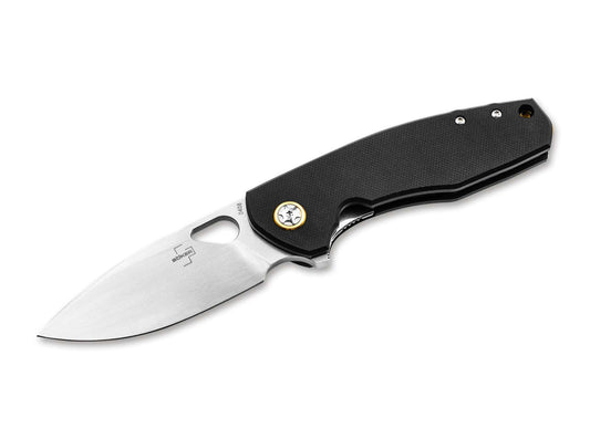 Briceag Böker Plus Little Friend Black Boker- Utilizare EDC, Lama S35VN