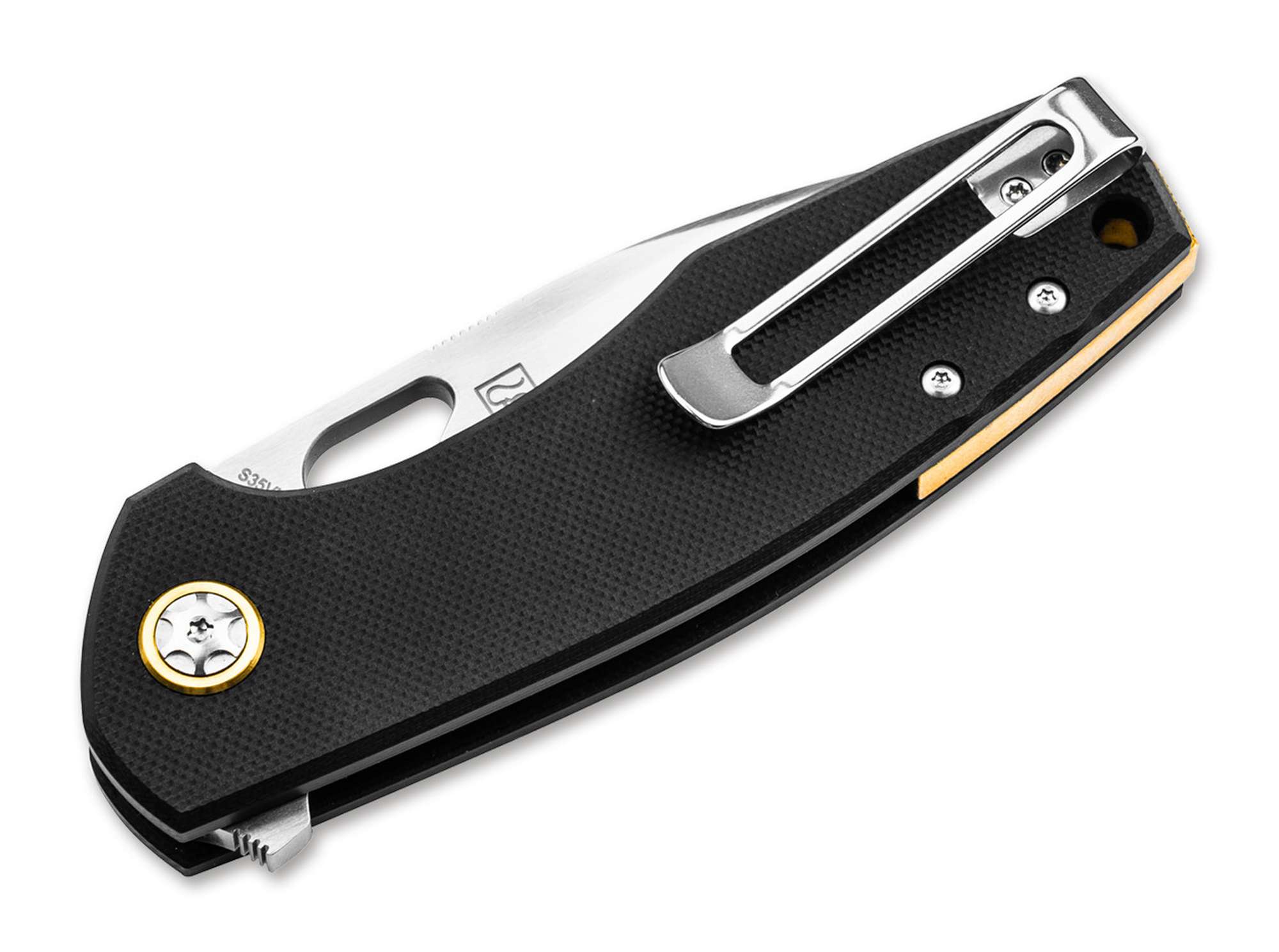 Briceag Böker Plus Little Friend Black Boker- Utilizare EDC, Lama S35VN