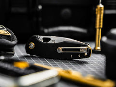Briceag Böker Plus Little Friend Black Boker- Utilizare EDC, Lama S35VN