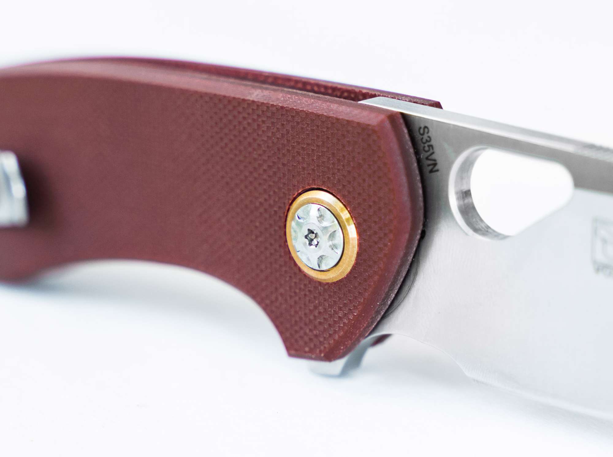 Briceag Böker Plus Little Friend Boker- Lama CPM-S-35VN, Maner G10 Rosu