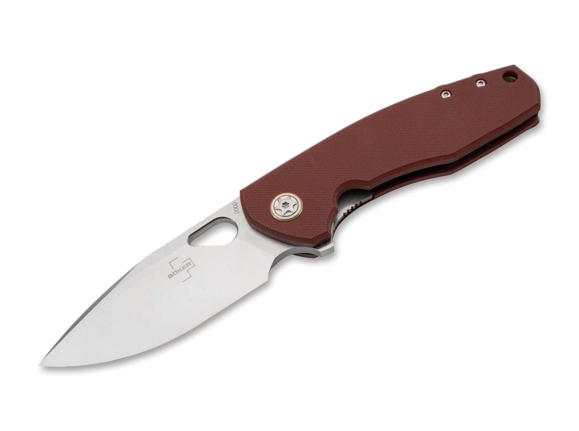 Briceag Böker Plus Little Friend Boker- Lama CPM-S-35VN, Maner G10 Rosu