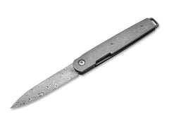 Briceag Böker Plus LRF Damascus Böker- Lama Damasc, Maner Titan