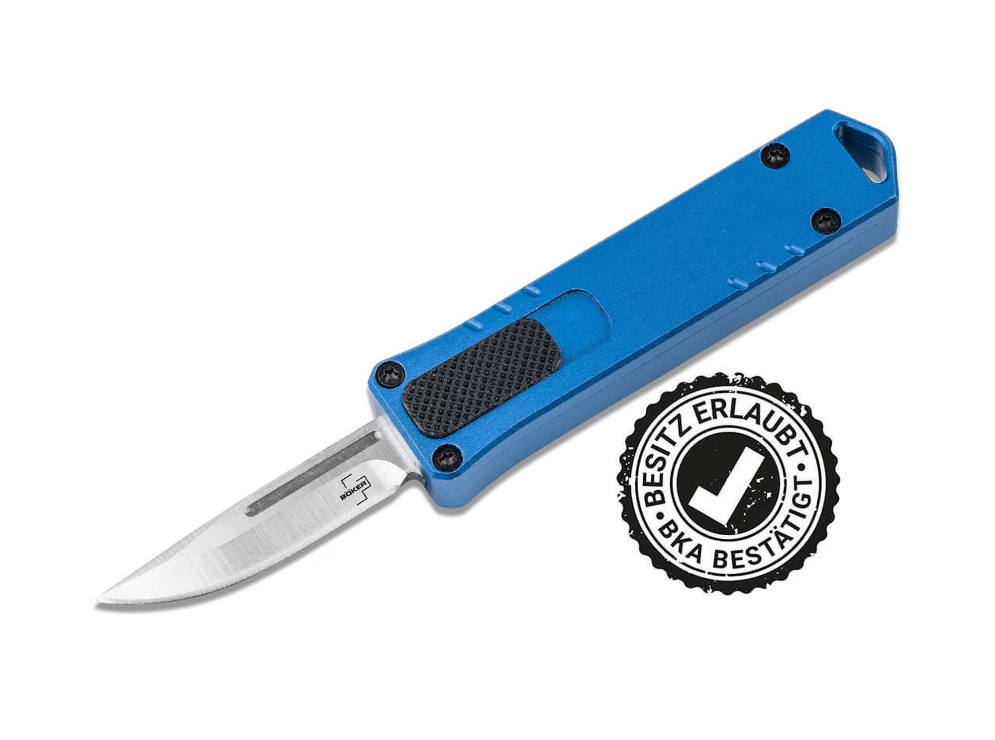 Briceag Böker Plus Micro USB OTF Blue