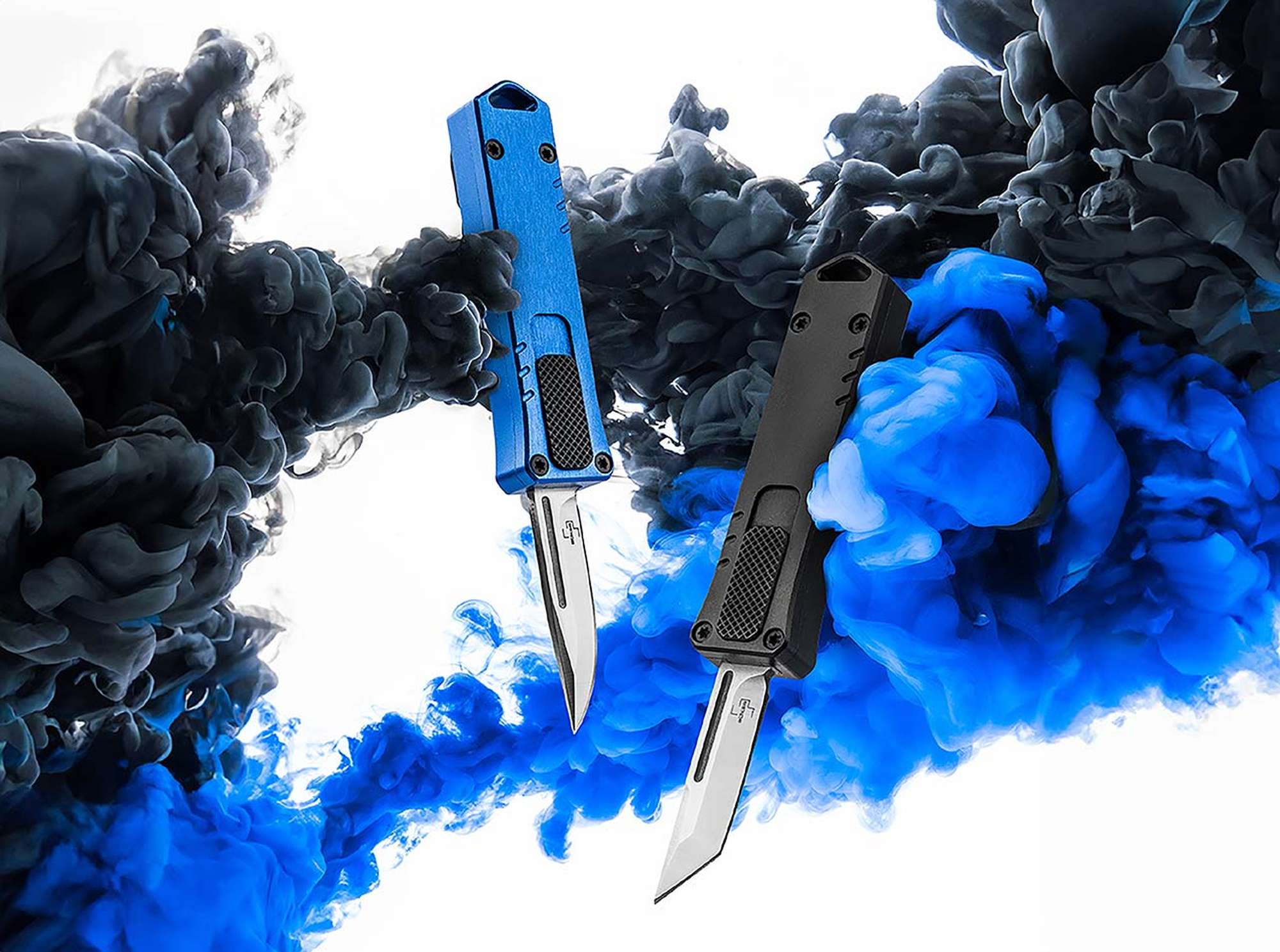 Briceag Böker Plus Micro USB OTF Blue