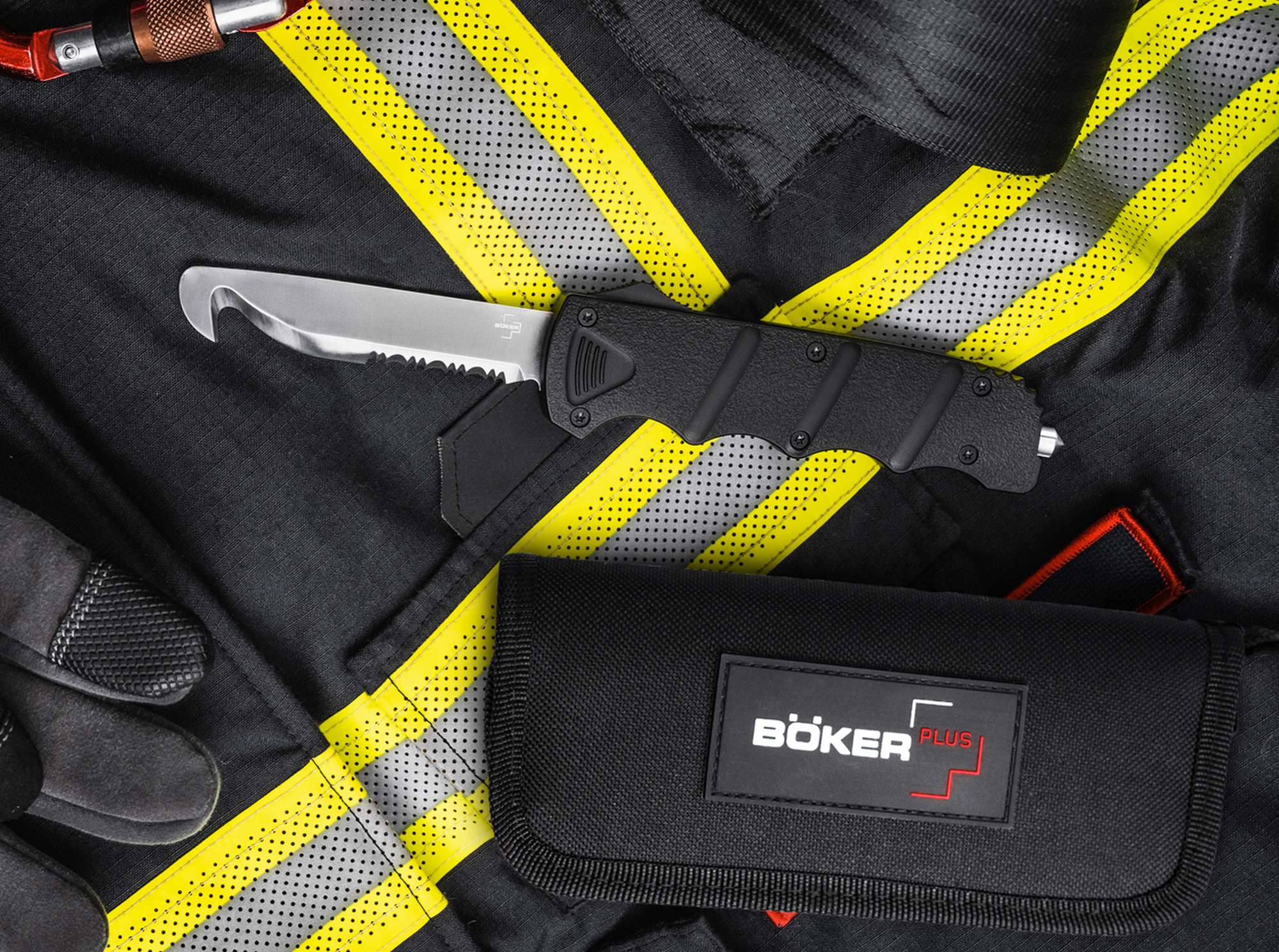 Briceag Böker Plus Rescue OTF Heinr. Böker Baumwerk GmbH- Lama Salvare, D2
