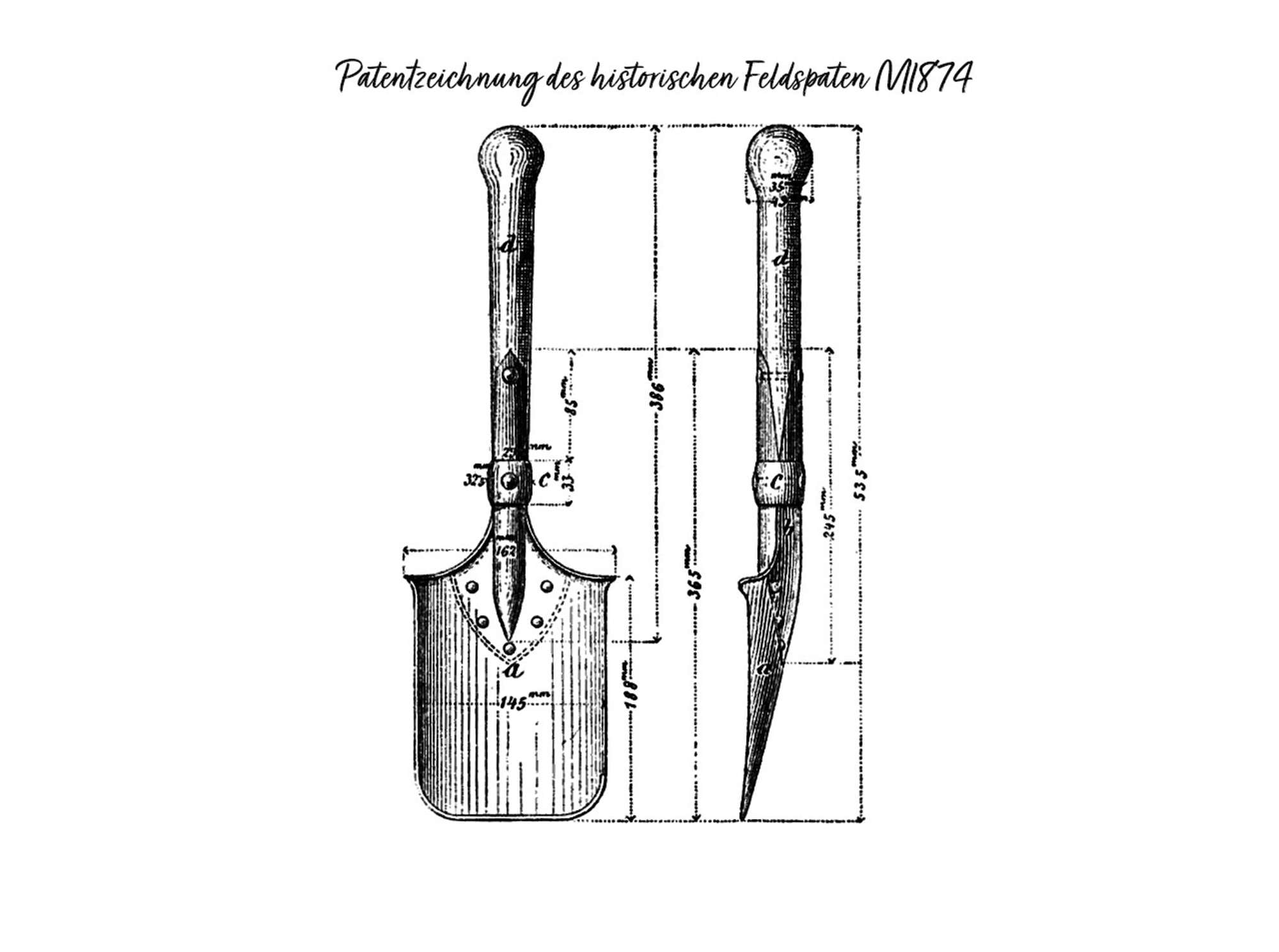 Briceag Böker Plus Shovel M1874 Böker- Design Robust, Durabilitate Contemporana