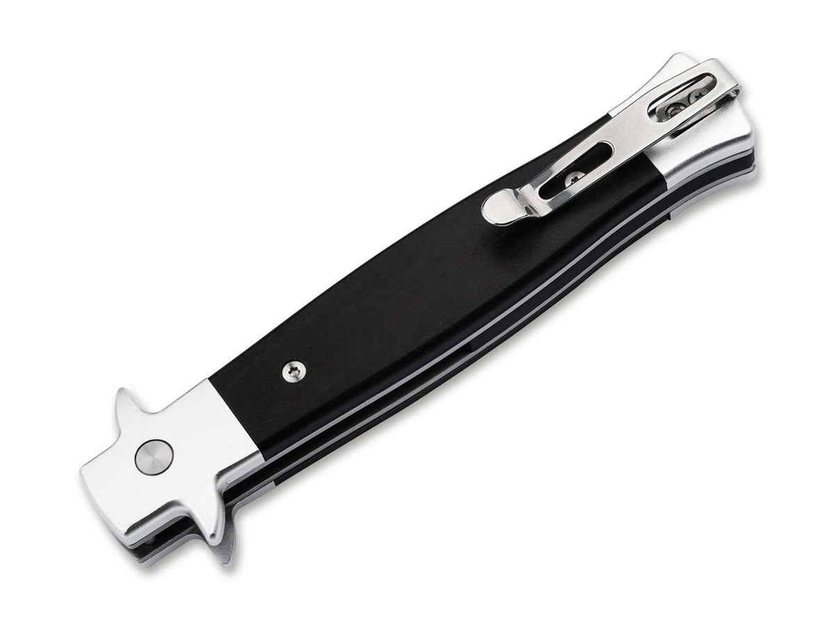 Briceag Böker Plus Stiletto Ebony Böker- Lama Otel, Maner Abanos