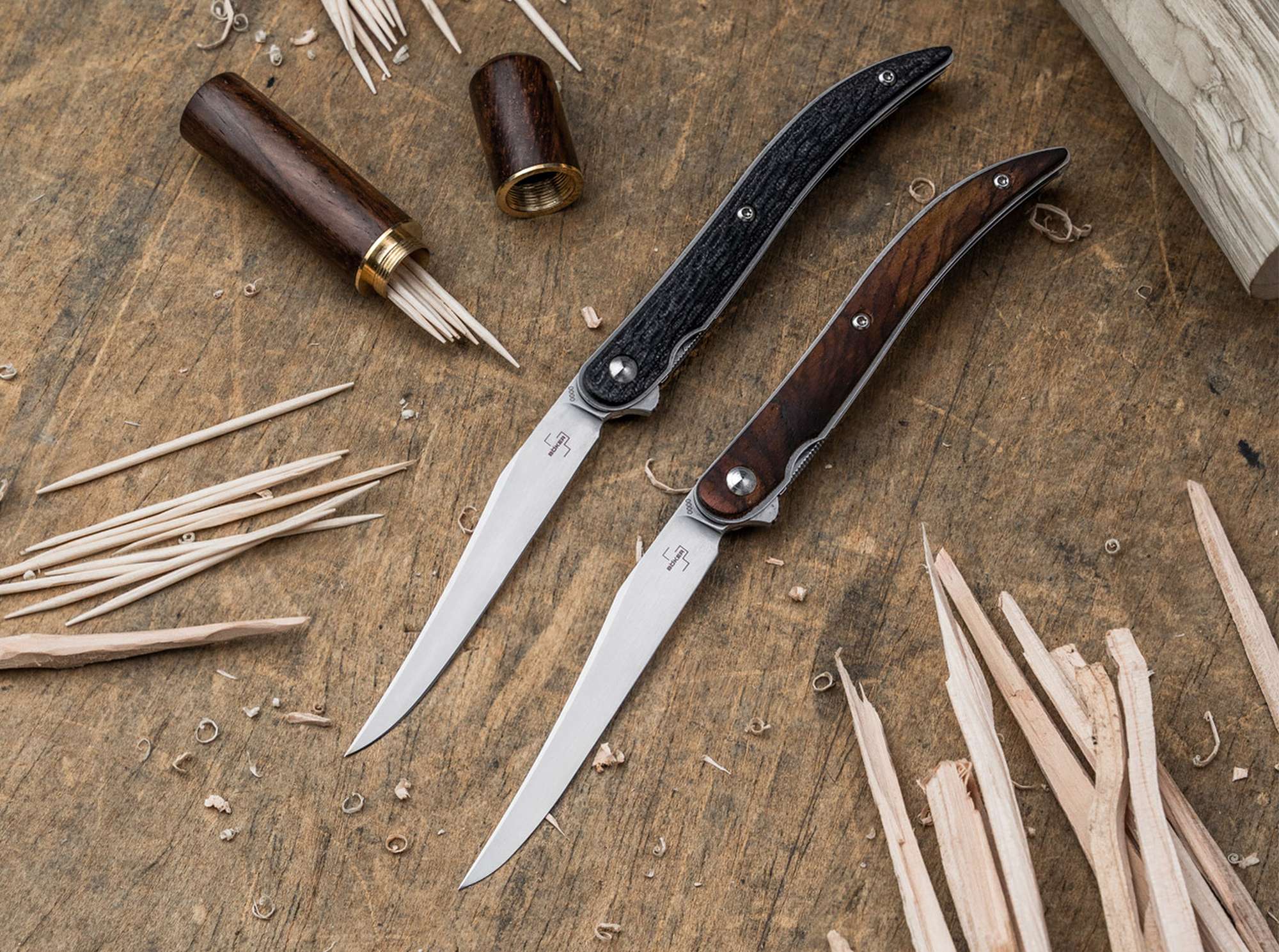 Briceag Böker Plus Urban Texas Tooth Pick Cocobolo Böker- Maner Cocobolo, Lama VG-10