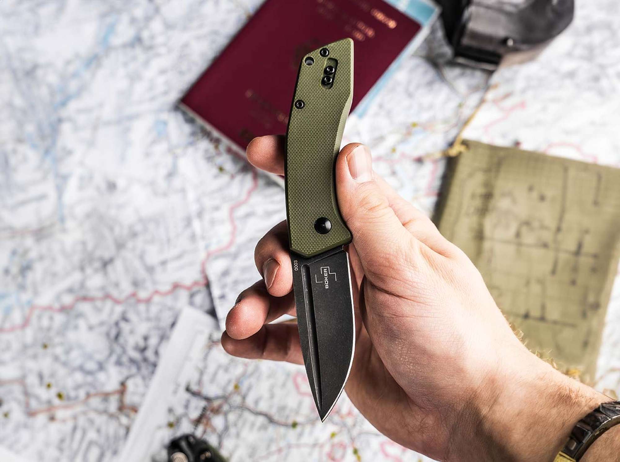Briceag Böker Plus Worldwide 2.0 Heinr. Böker Baumwerk GmbH- EDC, Slipjoint