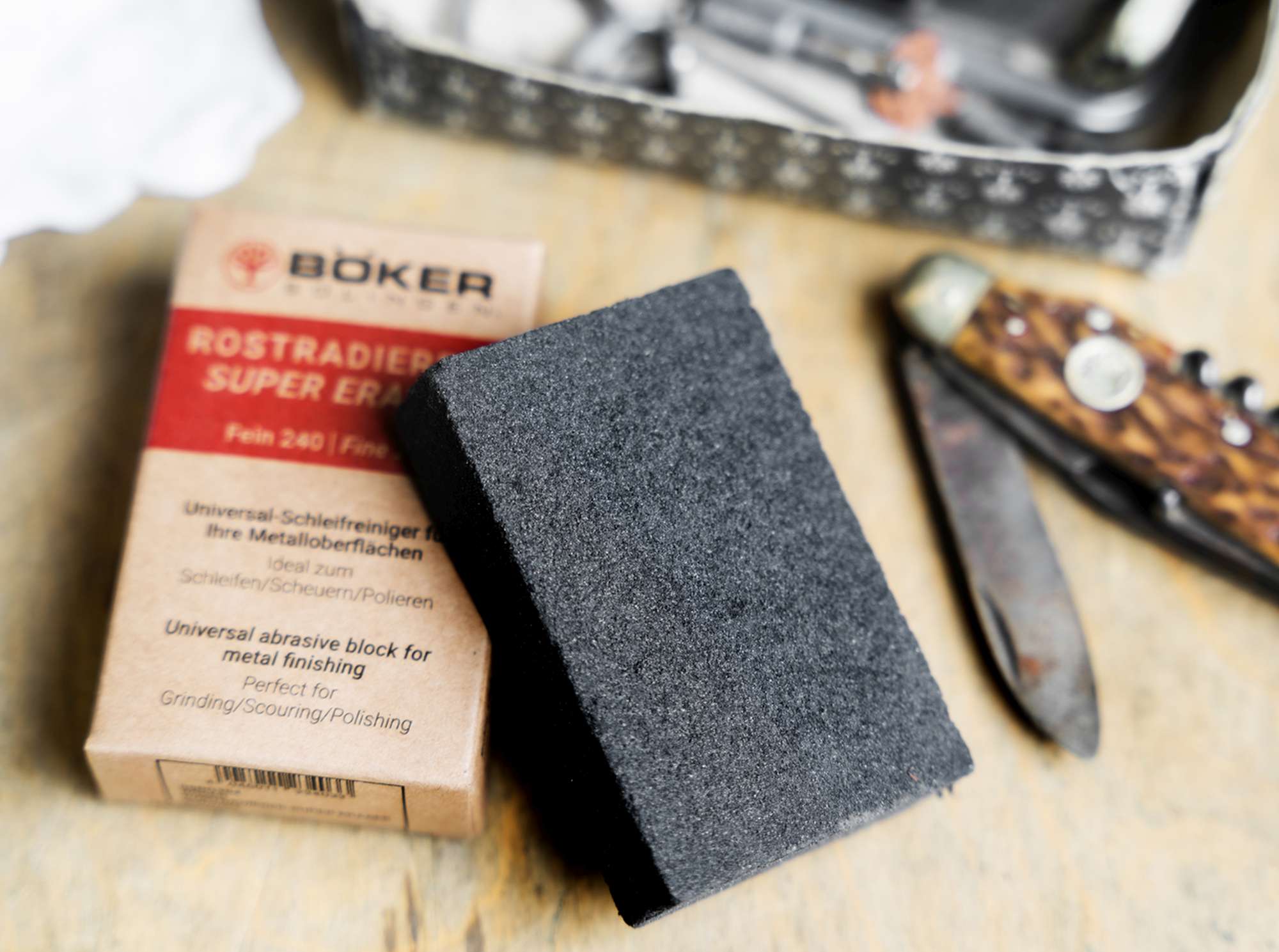 Briceag Böker Super Eraser Heinr. Böker- Curățare metale, Antirugină