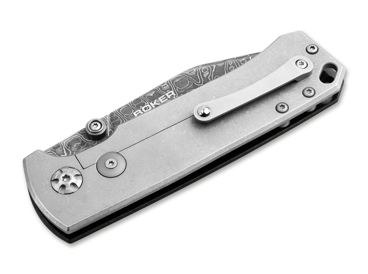 Briceag Böker Tiger-Damast- Lama Damasc Tiger I, Piesa de Colectie