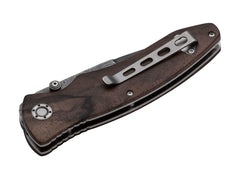 Briceag Böker Tirpitz-Damast Wood Heinr. Böker Baumwerk GmbH- Damasc, Nuc