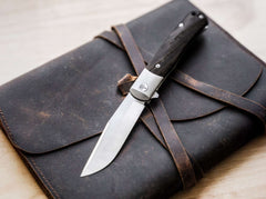 Briceag Böker TRPPR Bog Oak Wood- Lama MagnaCut, Maner Lemn