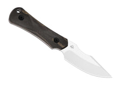 Briceag Bone AEB-L Black Wood Kizer- Otel AEB-L, Maner Lemn Stabilizat