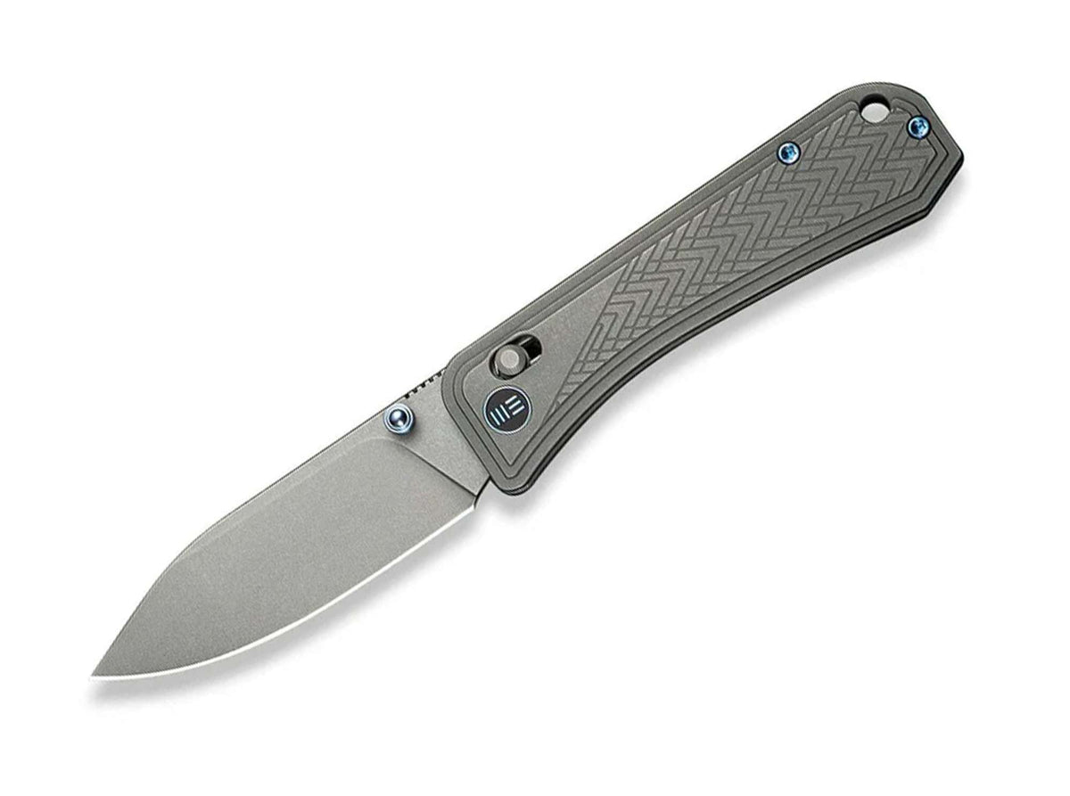 Briceag Bougie Banter S45VN Titanium Grey Stonewashed WE Knife- Lock Crossbar, EDC