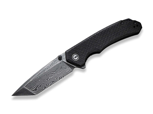 Briceag Brazen Damascus Micarta Black CIVIVI- Lama Tanto, Deschidere Rapida