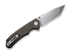 Briceag Brazen Micarta Green CIVIVI- Lama Tanto D2, Maner Micarta Confortabil