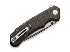 Briceag Brazen Micarta Green CIVIVI- Lama Tanto D2, Maner Micarta Confortabil