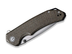 Briceag Brazen Micarta Green CIVIVI- Lama Tanto D2, Maner Micarta Confortabil