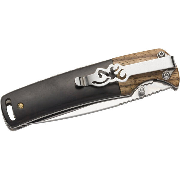 Briceag Browning Buckmark Hunter - Lamă 76mm, Oțel Inox Durabil - 3