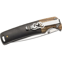 Briceag Browning Buckmark Hunter - Lamă 76mm, Oțel Inox Durabil - 3