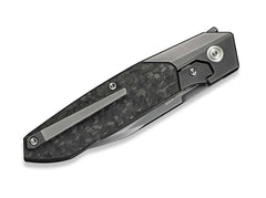 Briceag Brr15 M390 Gray Ti Shredded CF Polished Gray WE Knife- Lama M390, Flipper