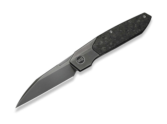 Briceag Brr15 M390 Gray Ti Shredded CF Polished Gray WE Knife- Lama M390, Flipper