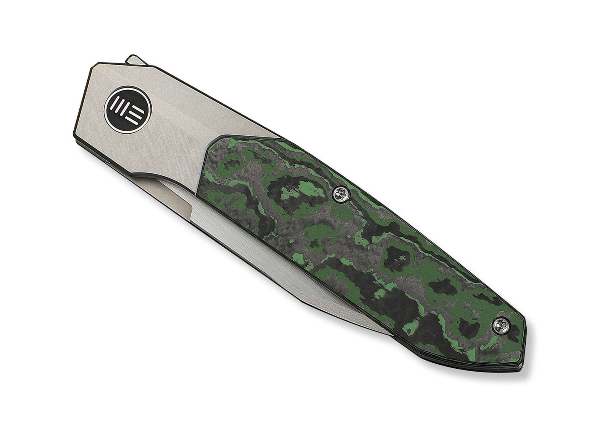 Briceag Brr15 M390 Ti Jungle Wear CF WE Knife- Lama M390, Maner Carbon Jungle Wear