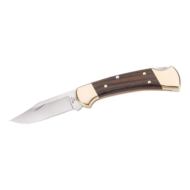 Briceag Buck 112 RANGER - Oțel 420, Mâner Abanos, Backlock