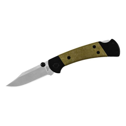 Briceag Buck 112 Ranger Sport - Oțel S30V, Mâner Micarta, Backlock