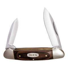 Briceag Buck 389 CANOE - Oțel 420J2, Mâner Pakkaholz, Slipjoint