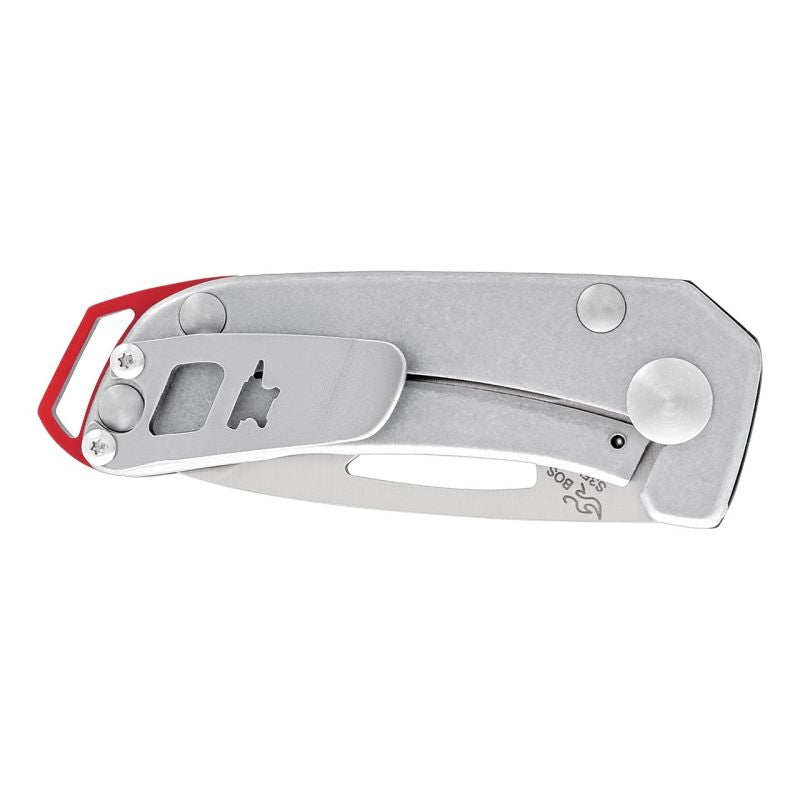 Briceag Buck 417 BUDGIE Negru Buck - Oțel S35VN, Linerlock, Mâner G-10