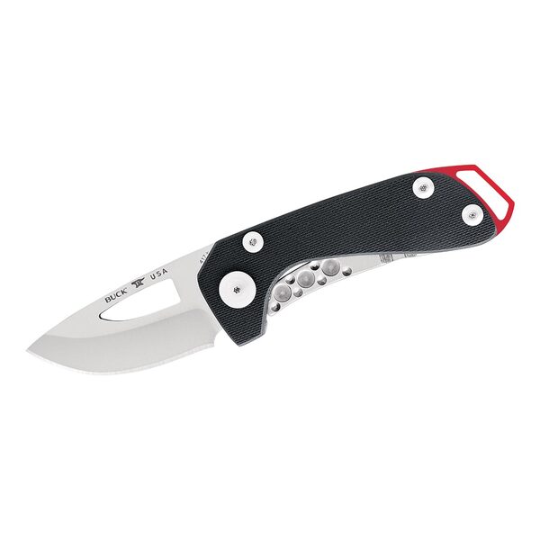 Briceag Buck 417 BUDGIE Negru Buck - Oțel S35VN, Linerlock, Mâner G-10
