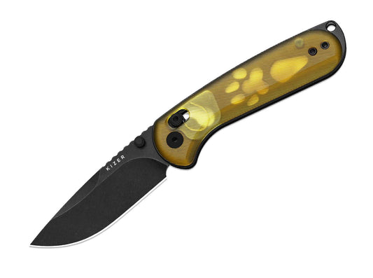 Briceag Buddy II AEB-L PEI PVD Kizer- EDC Compact, Lama AEB-L PVD