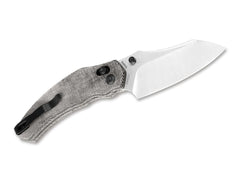Briceag Bulldog 154CM Micarta Black Kizer- Lama 154CM, Maner Micarta