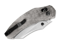 Briceag Bulldog 154CM Micarta Black Kizer- Lama 154CM, Maner Micarta