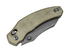 Briceag Bulldog Nitro-V Green Micarta Kizer- Lama Nitro-V, Maner Micarta Verde
