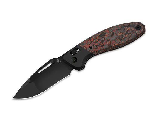 Briceag Bulli S45VN Black Ti CF Mars Valley DLC Kizer- S45VN, Ti-CF