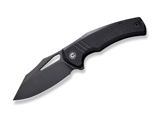 Briceag BullTusk G10 All Black CIVIVI- Lama Harpon, Maner G10 Negru