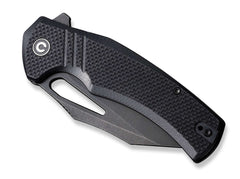 Briceag BullTusk G10 All Black CIVIVI- Lama Harpon, Maner G10 Negru