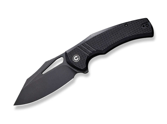 Briceag BullTusk G10 All Black CIVIVI- Lama Harpon, Maner G10 Negru