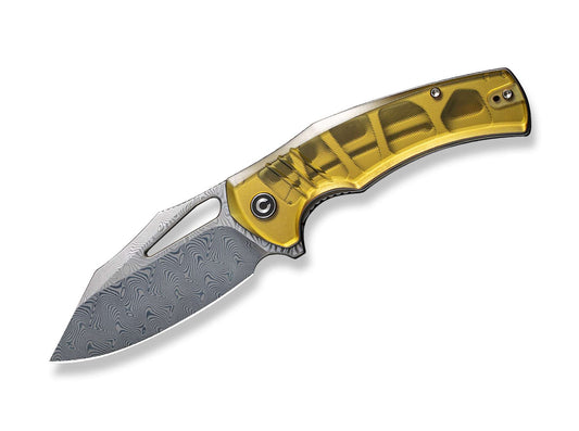 Briceag BullTusk Ultem Damascus CIVIVI- Lama Damascus, Maner Ergonomic
