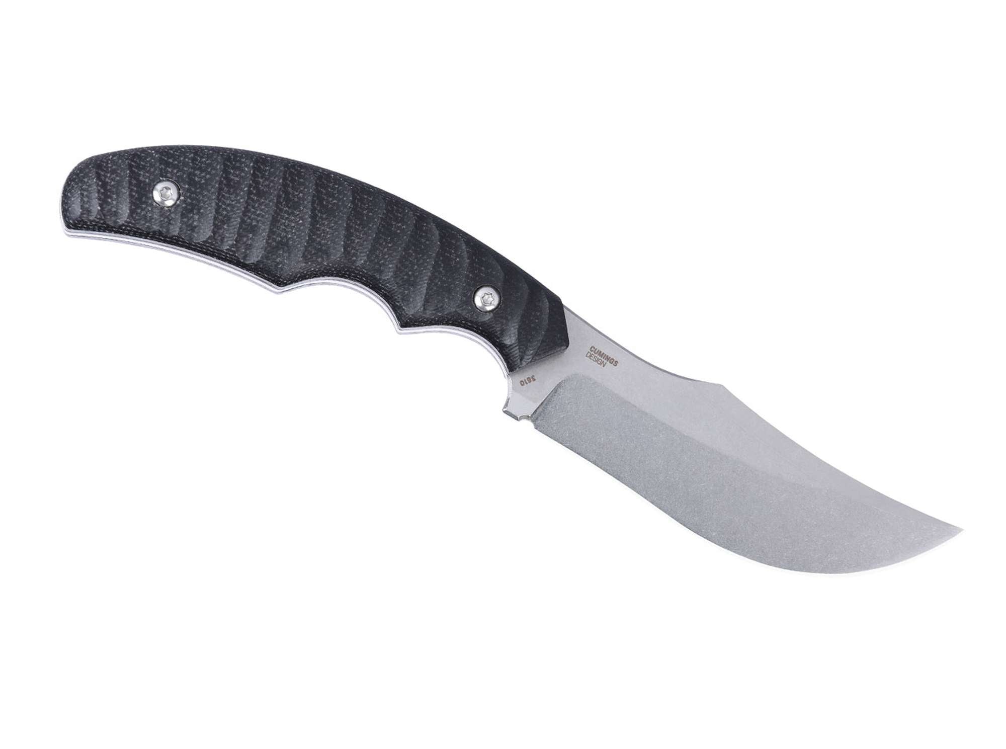 Briceag Burrower Black Micarta CRKT- Lama D2, Maner Micarta