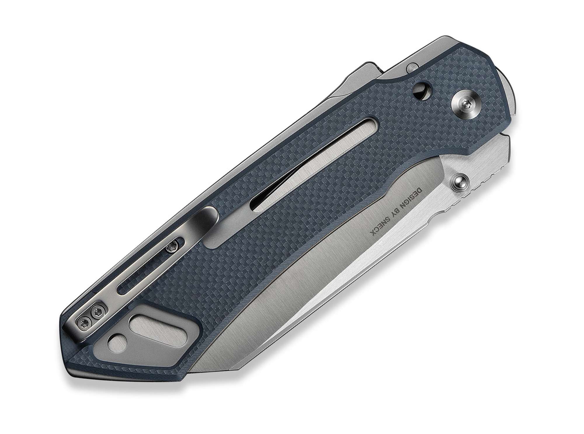 Briceag Buster FG Nitro-V Blue G10 CIVIVI- Maner G10 Albastru, Lama Nitro-V