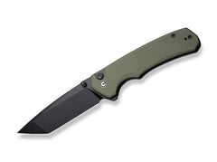 Briceag Button Lock Brazen G10 OD Green CIVIVI- Button Lock, Lama Tanto
