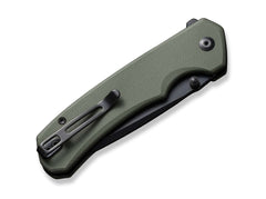 Briceag Button Lock Brazen G10 OD Green CIVIVI- Button Lock, Lama Tanto