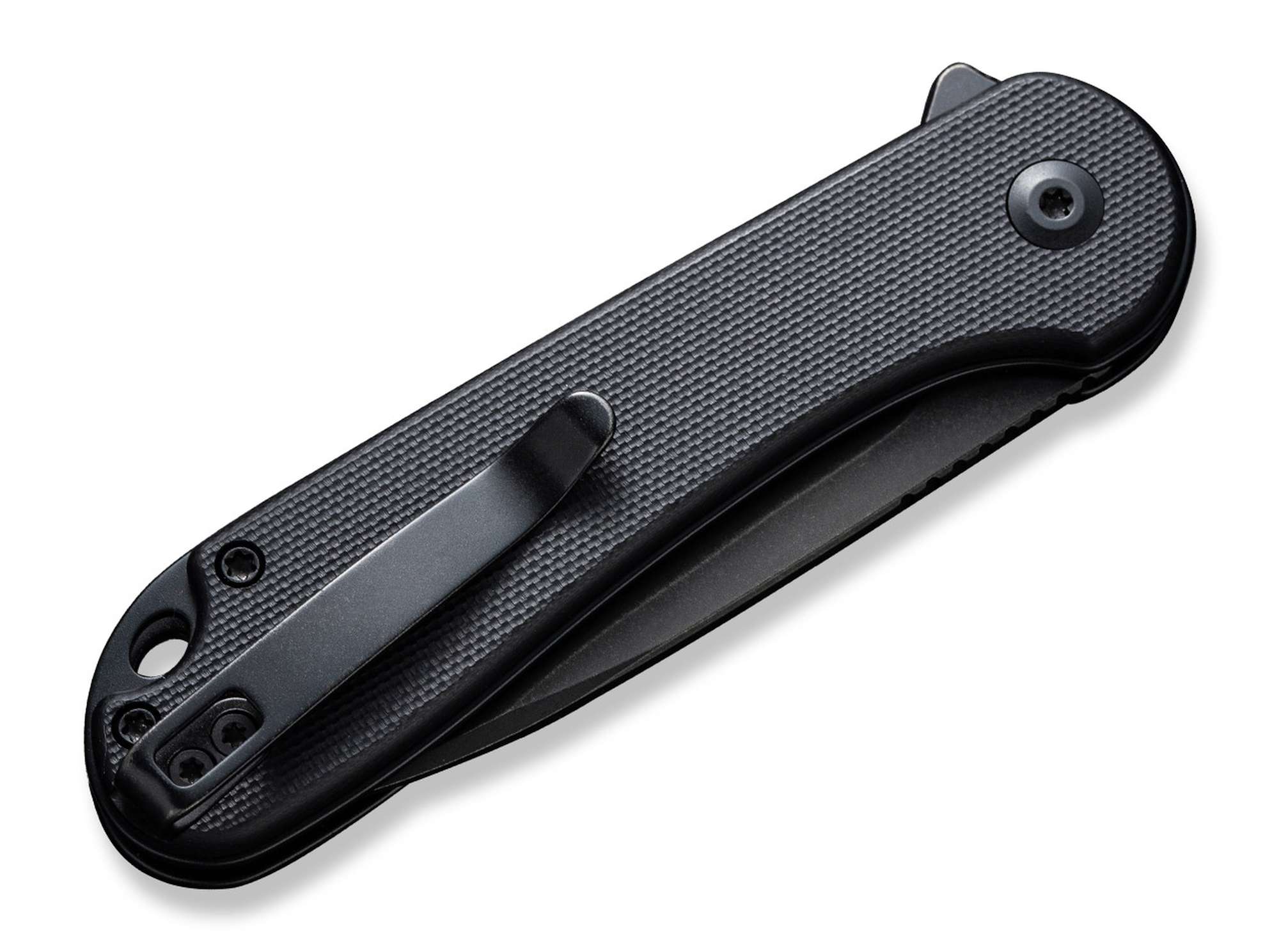 Briceag Button Lock Elementum II G10 Black CIVIVI- Utilizare EDC, Design Robust