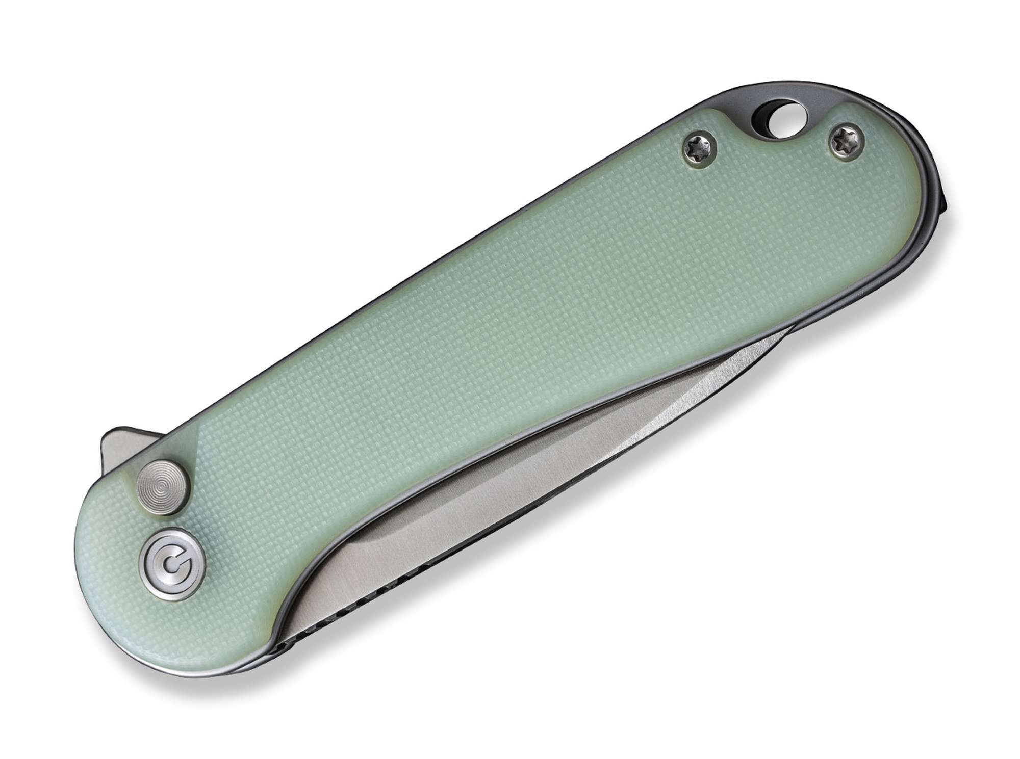 Briceag Button Lock Elementum II G10 Natural CIVIVI- Sistem Button Lock, Utilizare EDC