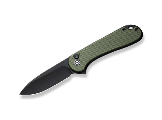 Briceag Button Lock Elementum II G10 OD Green CIVIVI- Lama Nitro-V, Utilizare EDC