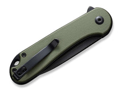 Briceag Button Lock Elementum II G10 OD Green CIVIVI- Lama Nitro-V, Utilizare EDC